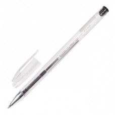 Ручка гелевая BRAUBERG "Jet", ЧЕРНАЯ 0,5 мм